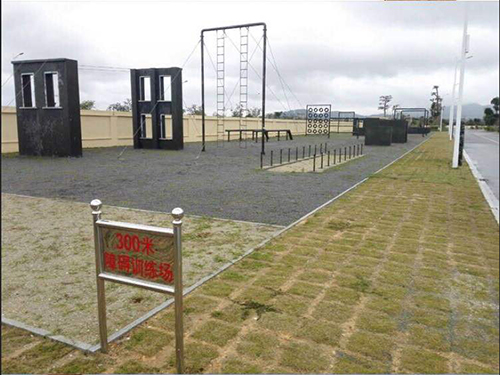 300米障碍训练场建设